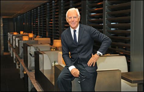 group owner of gucci armani|giorgio armani business.